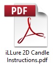 iLLure 2D Candle Instructions